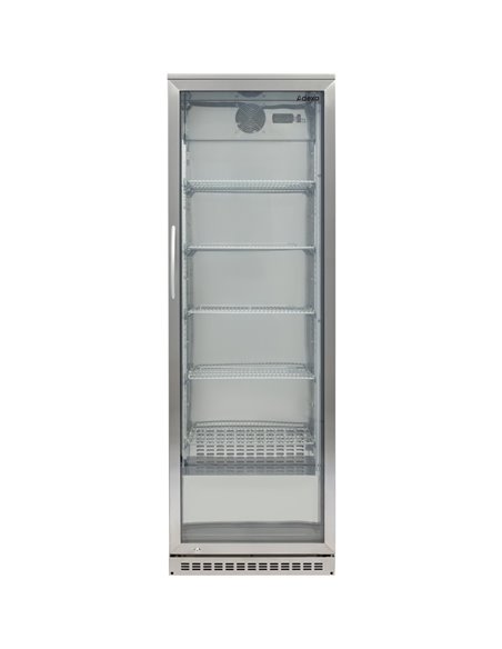 Back bar cooler 1 hinged door 300 litres Stainless Steel | Stalwart DA-BCSS300G
