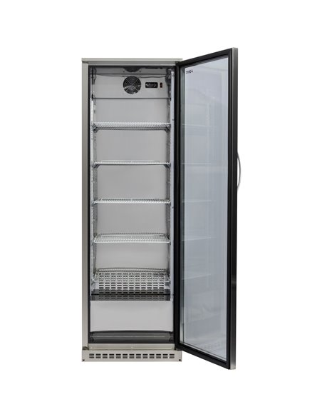 Back bar cooler 1 hinged door 300 litres Stainless Steel | Stalwart DA-BCSS300G