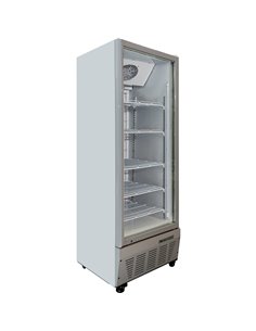 Commercial Freezer Upright 490 litres Hinged glass door Grey | Stalwart DA-SDF500 2