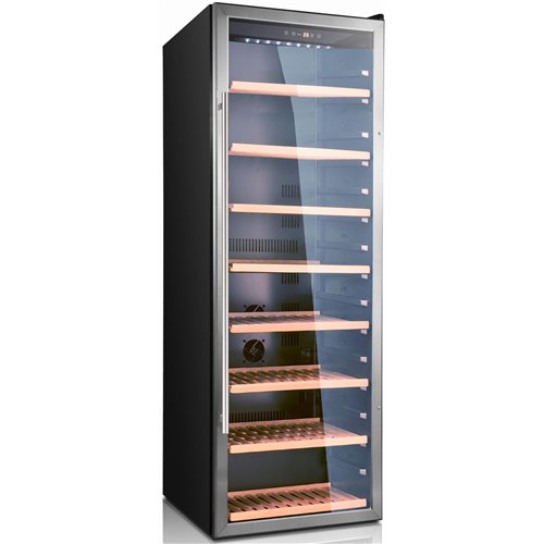 Professional Glass Front Wine Cooler 199 Bottles 428 Litres | Stalwart DA-JC428A1E