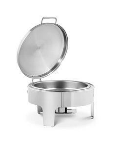 Hydraulic Chafing dish Round Stainless steel 6 litres | Stalwart DA-DTC1115 2