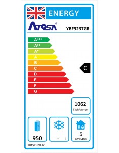Atosa YBF9237GR Triple Door... 2
