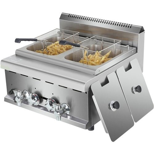 Commercial Gas Fryer 2x8 litres...