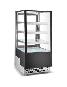 Display Merchandiser Fridge 360 litres 3 shelves Black | Stalwart DA-CW300BLACK