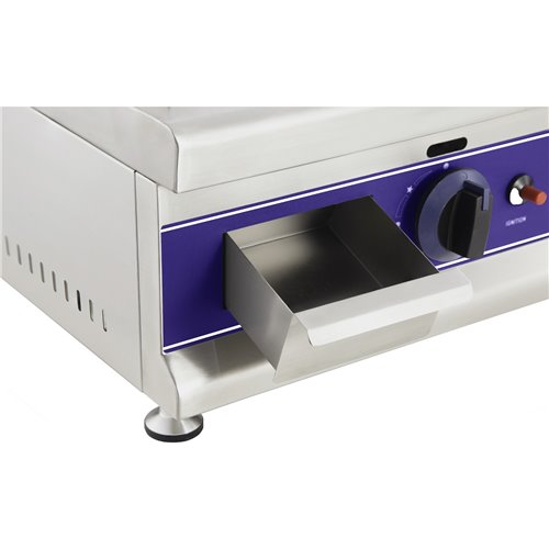 Commercial Gas Griddle Smooth 4 zone 12kW Table top | Stalwart DA-HGT1100