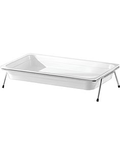 Ceramic Diplay stand GN1/1 Stainless steel Rack | Stalwart DA-DT66003