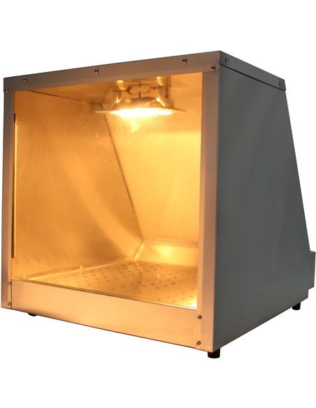 Electric Chip Scuttle 1.3kW Table top 465mm | Stalwart DA-ECW2