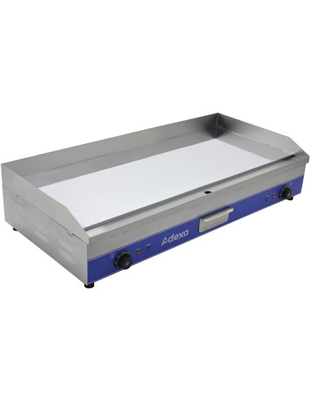 Commercial Electric Griddle Mirror Plate 2 zone 6kW Table top | Stalwart DA-WG1000SD