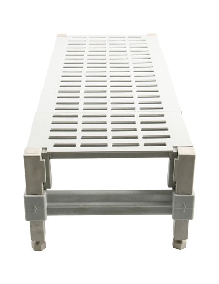 Commercial Dunnage Rack 1825x530x225mm 150kg loading Iron &amp Polypropylene | Stalwart DA-WHPDSPA72181053