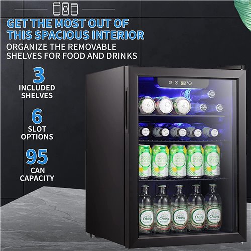Commercial Bottle Cooler 70 litres | Stalwart DA-JC70UEL