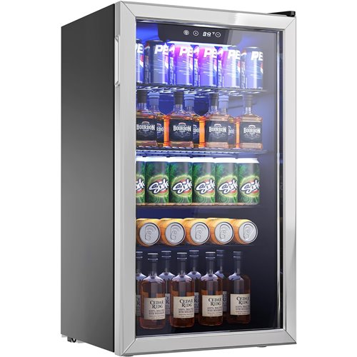Bottle Cooler Glass door 90 litres Digital Control | Stalwart DA-JC90VELF