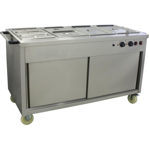 Mobile Bain Marie Hot Cupboard 4 x GN...