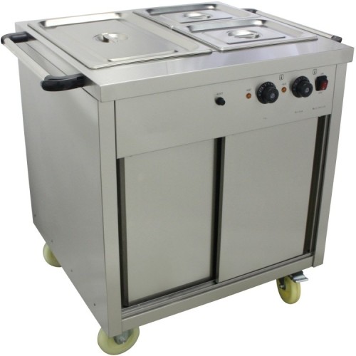 Mobile Bain Marie top Hot Cupboard...