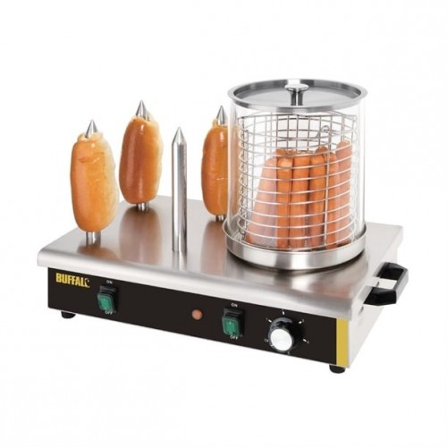 Buffalo 4 Spike Hot Dog Warmer