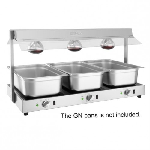 Buffalo Food Warmer with Gantry 3x GN...