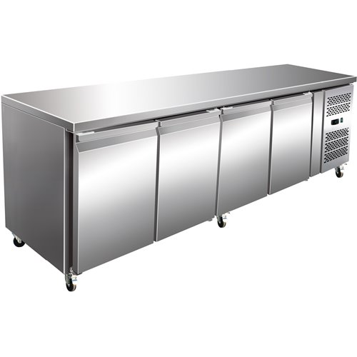 Commercial Refrigerated Counter 4 doors Depth 700mm | Stalwart DA-GN4100TN
