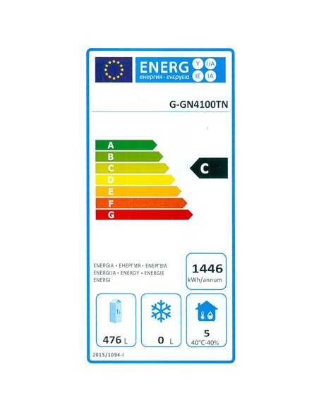 Commercial Refrigerated Counter 4 doors Depth 700mm | Stalwart DA-GN4100TN