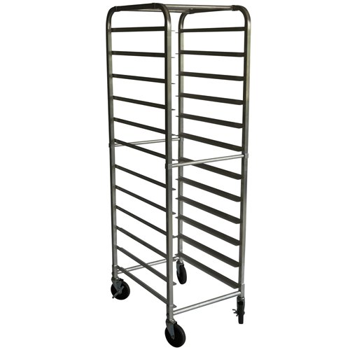 Rack/Tray/Pan Trolley Aluminium for 660x460mm sheet pan 12 tier | Stalwart DA-ALRK12
