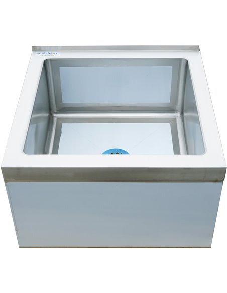 Janitorial Floor Mop Sink Stainless steel 838mm | Stalwart DA-FMS332510