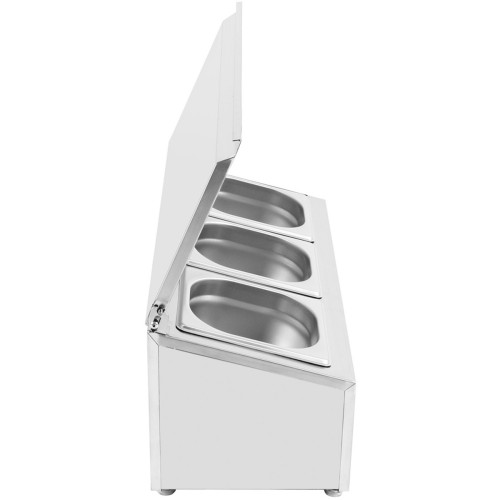 Commercial Condiment Holder with lid...