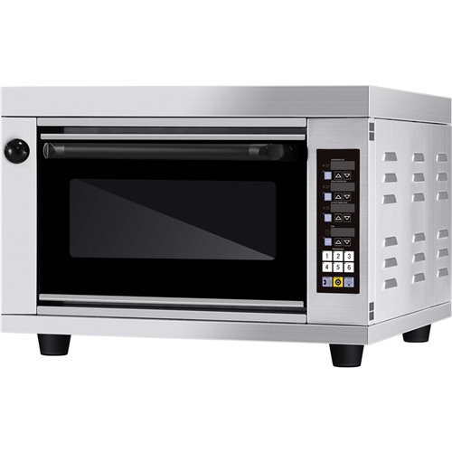 Commercial Electric Deck Combi Oven with Steam 350°c | Stalwart DA-KNGKPZ120M