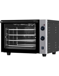 Commercial Electric Convection Oven 4 trays 440x320mm  Double Fan Manual Controls | Stalwart DA-KNGEC01C01