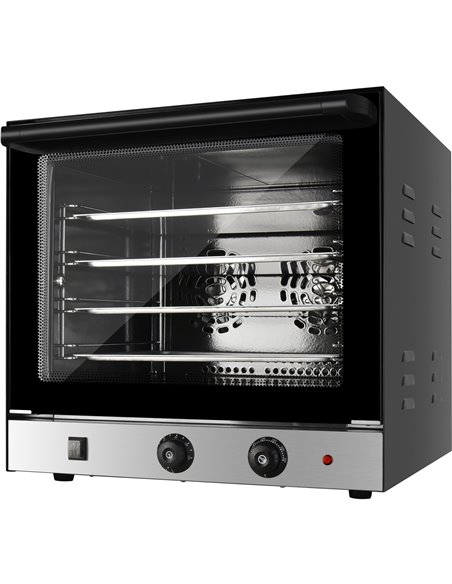 Commercial Electric Convection Oven 4 trays 440x320mm  Double Fan Manual Controls | Stalwart DA-KNGEC01C02