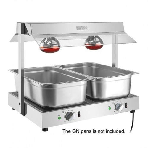 Buffalo Food Warmer with Gantry 2x GN...