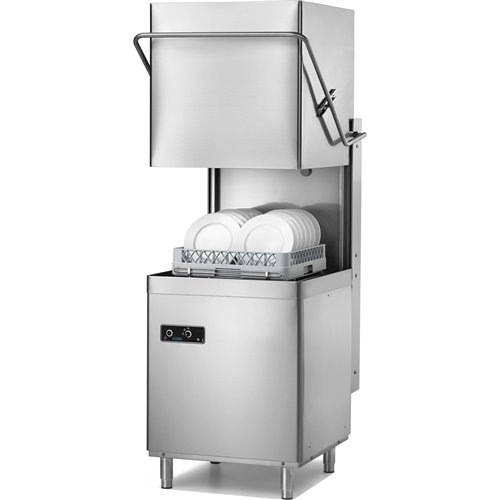 Passthrough Dishwasher Premium 500mm basket 48 baskets/hour Drain pump Detergent dosing pump 230V | Stalwart DA-ADX10M