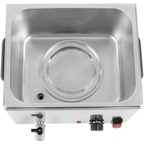 Commercial Pasta boiler Electric 2 baskets 8 litres Table top | Stalwart DA-XDPAC8