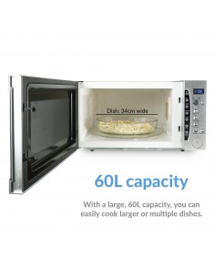 60 Ltr Commercial Microwave Oven 1200W with Humidity Sensor 60 Litre | Stalwart 2
