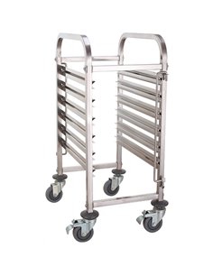 Economic Design Rack Trolley for 660x460mm Sheet Pan 6-Tier | Stalwart DA-ERT7506