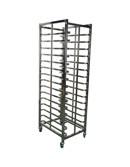 Economic Design Rack Trolley for 660x460mm Sheet Pan 15-Tier | Stalwart DA-ERT7515