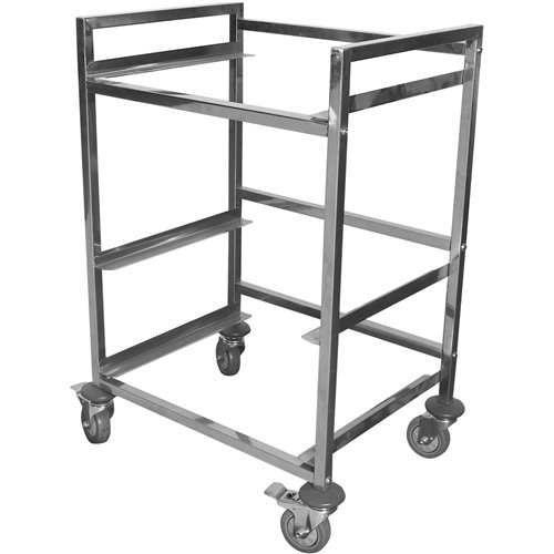 Dough Box/Services Container Cart for 60x40cm Dough Boxes | Stalwart DA-DBD6040