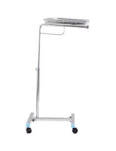 Stainless Steel Tray Shelf Single Leg | Stalwart DA-WHTSS