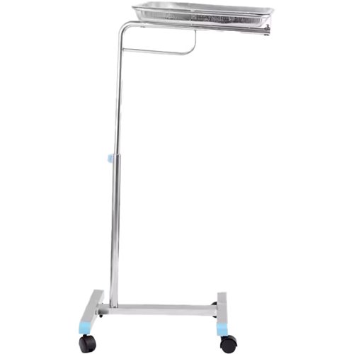 Stainless Steel Tray Shelf Single Leg | Stalwart DA-WHTSS