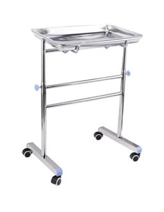 Stainless Steel Tray Shelf Double Leg | Stalwart DA-WHTSD