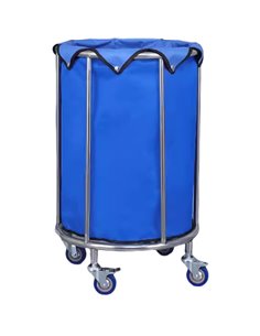 Stainless Steel Utility Cart Φ550x850mm | Stalwart DA-WHDC5585
