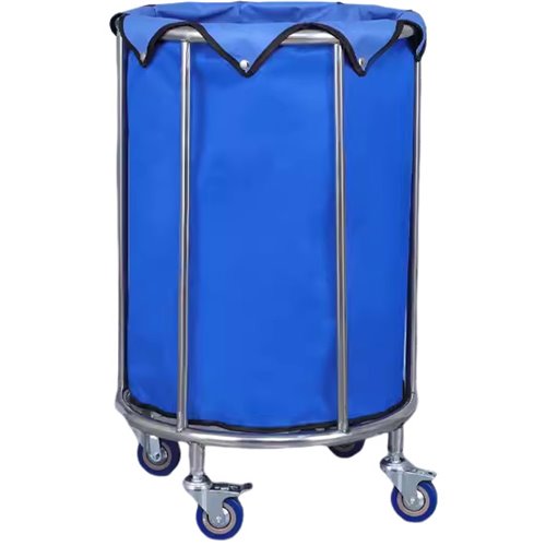 Stainless Steel Utility Cart Φ550x850mm | Stalwart DA-WHDC5585