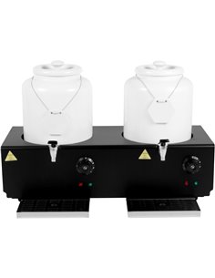20L Electric Milk Warmer (10L+10L) with Temperature Control | Stalwart DA-EMW20A