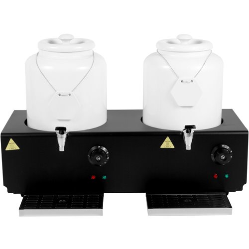 20L Electric Milk Warmer (10L+10L) with Temperature Control | Stalwart DA-EMW20A