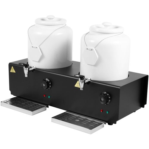 20L Electric Milk Warmer (10L+10L) with Temperature Control | Stalwart DA-EMW20A