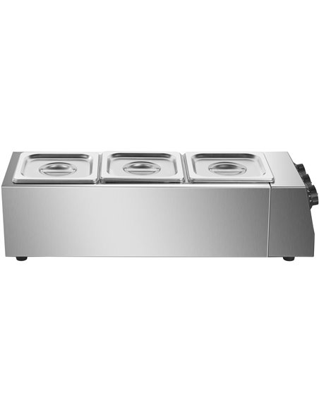 Commercial Chocolate Melter Triple Pan 2.0kW | Stalwart DA-HW23