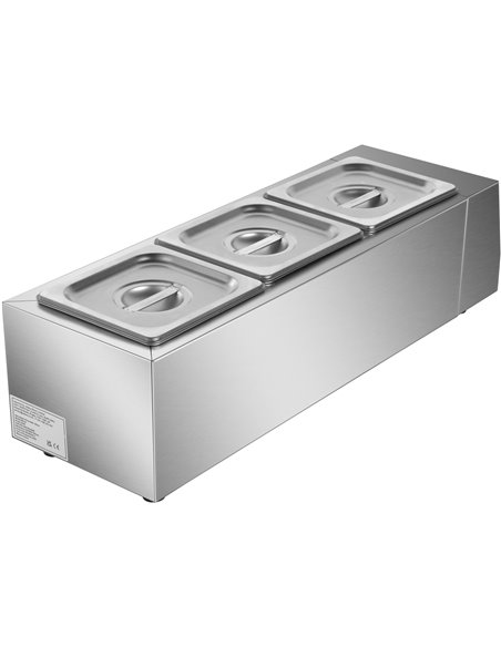 Commercial Chocolate Melter Triple Pan 2.0kW | Stalwart DA-HW23