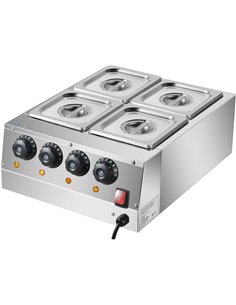 Commercial Chocolate Melter Quadruple Pan 3.0kW | Stalwart DA-HW24