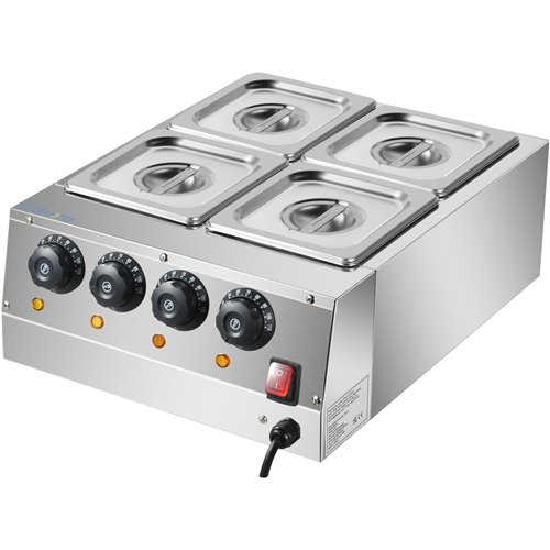 Commercial Chocolate Melter Quadruple Pan 3.0kW | Stalwart DA-HW24