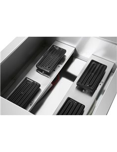 Commercial Chocolate Melter Quadruple Pan 3.0kW | Stalwart DA-HW24 2