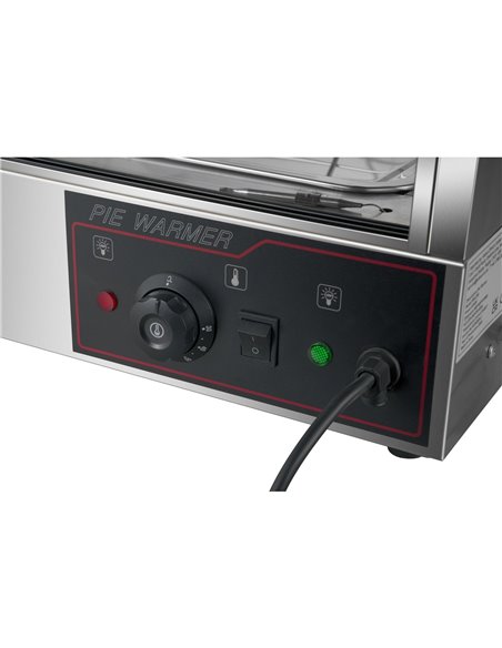 Commercial Hot Display Case Pie Warmer Countertop | Stalwart DA-HW3PS