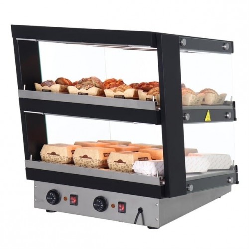 Buffalo Sloped Chute Food Warmer 2 Shelf