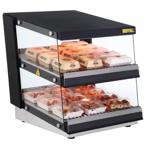 Buffalo Sloped Chute Food Warmer 2 Shelf
